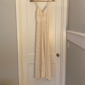 Love Shack Fancy size 0 ivory maxi dress